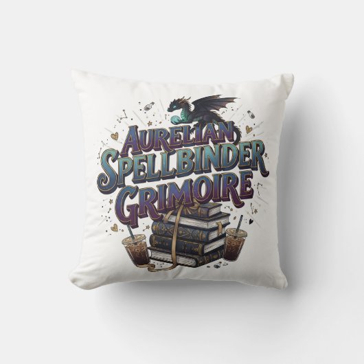Aurelian Spellbinder Grimoire Kissen (Vorderseite)