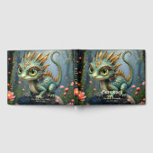 Auren – Kleiner Smaragd-Walddrache Gästebuch (Voll)
