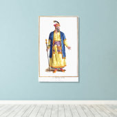 Aurengzeb, Großer Khan der Mongol Hordes von Re Leinwanddruck (Insitu (Holzboden))