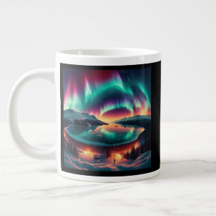 Aureola Borealis in Alaska Jumbo-Tasse