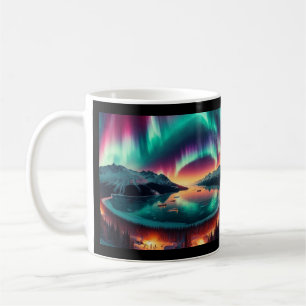 Aureola Borealis in Alaska Kaffeetasse