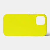 Aureolin (Vollfarbe) Case-Mate iPhone Hülle (Rückseite (Horizontal))