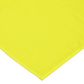 Aureolin (Vollfarbe) Tischdecke (Schrägansicht)