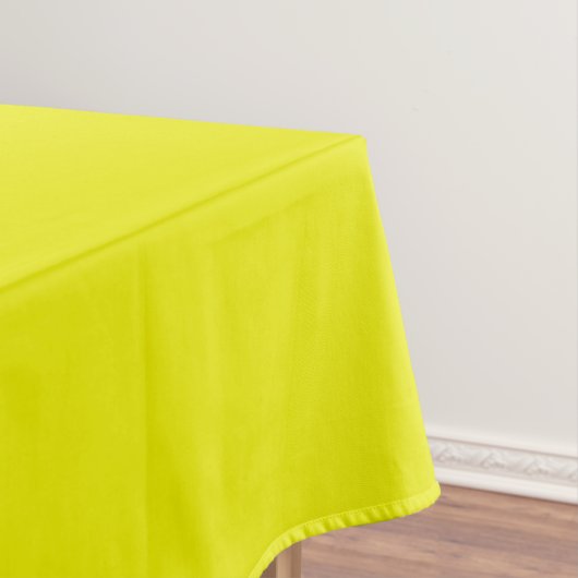 Aureolin (Vollfarbe) Tischdecke (Beispiel)