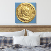 Aureus von Constantius I Caesar Augustus Leinwanddruck (Insitu (Schlafzimmer))