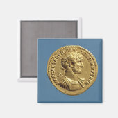 Aureus von Hadrian Magnet (Vorderseite/Rückseite)