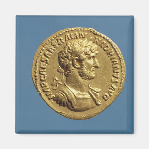 Aureus von Hadrian Magnet
