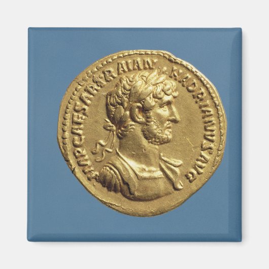 Aureus von Hadrian Magnet (Vorne)