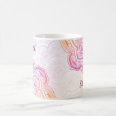 Auri Mandala 11 oz. Personalisierter Becher Kaffeetasse (Mittel)