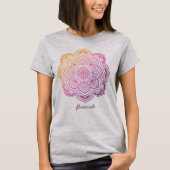 Auri Mandala Personalisiertes T-Shirt (Vorderseite)
