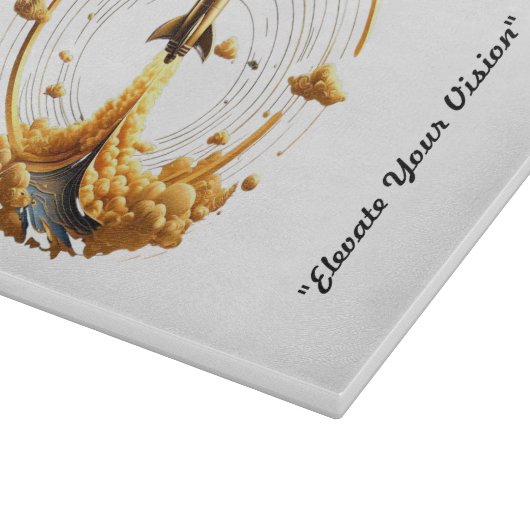 "Auric Space Odyssey" Schneidebrett (Ecke)