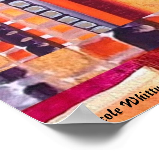 AURIC TANTRA DRUCKEN POSTER (Ecke)