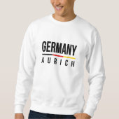 Aurich Deutschland Sweatshirt (Vorderseite)
