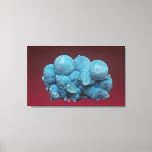 Aurichalcite mit Smithsonite, Soccorro Landkreis, Leinwanddruck