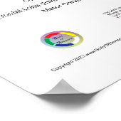 Auriculotherapy Ear Acupuncture Poster (Ecke)