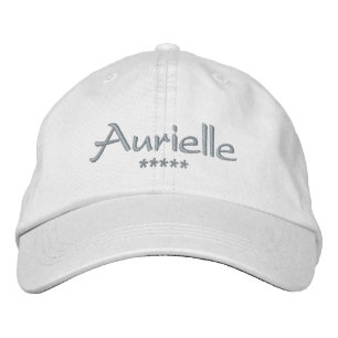 Aurielle Name Bestickte Baseballkappe