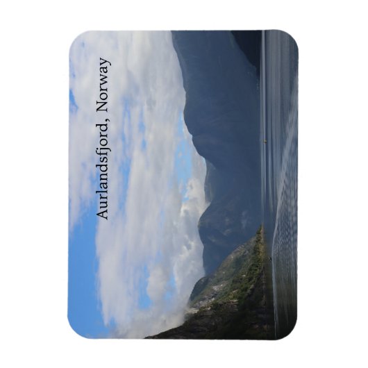 Aurlandsfjord, Norwegischer Magnet (Vertikal)