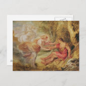 Aurora Abducting Cephalus, 1636 Postkarte (Vorne/Hinten)