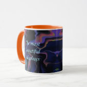 Aurora Acrylic Pour Style Tasse (Vorderseite Links)