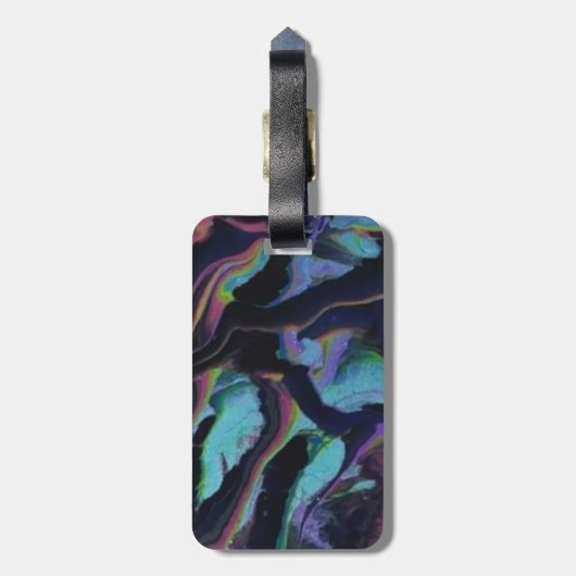 Aurora Akrylpour Inspiriert Gepäckanhänger (Rückseite vertikal)