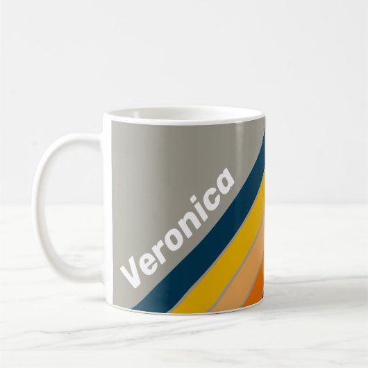 Aurora-Arcade mit Namensstreifen Kaffeetasse (Links)