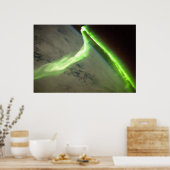 Aurora Australis aus dem Weltraum Poster (Küche)