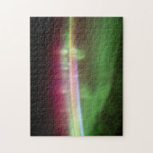 Aurora Australis - Internationale Raumstation Puzzle (Vertikal)