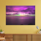 Aurora Australis Southern Lights Australien Leinwanddruck (Insitu (Wohnzimmer))
