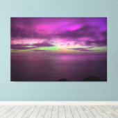 Aurora Australis Southern Lights Australien Leinwanddruck (Insitu (Holzboden))