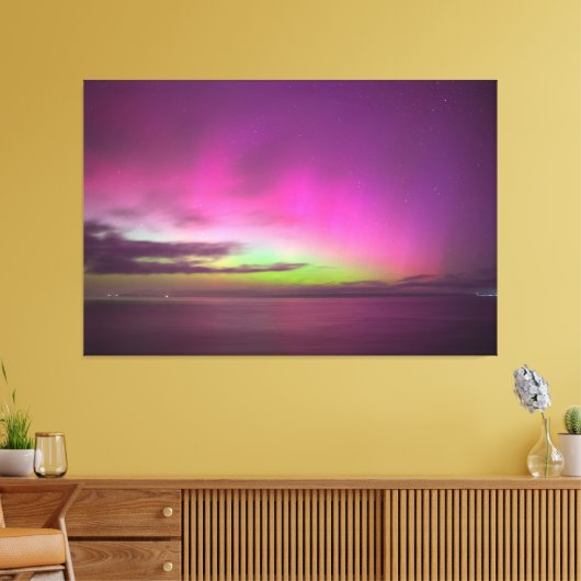 Aurora Australis Southern Lights Australien Leinwanddruck (Insitu (Wohnzimmer))