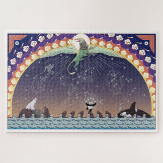 Aurora Bearialis Riesenpuzzle Puzzle