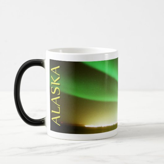 Aurora-Bogen über Anchorage Verwandlungstasse (Links)