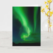 Aurora Borealis - Þingvellir #7 Karte (Gelbe Blume)
