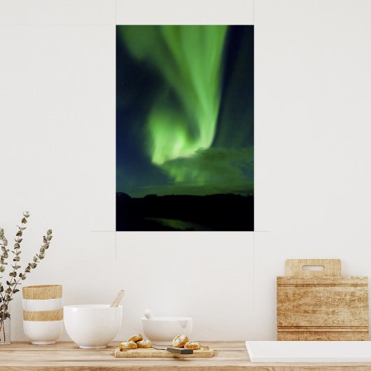 Aurora Borealis - Þingvellir #7 Poster (Küche)