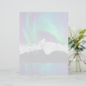 Aurora Borealis - 8,5" x 11" Stationierblech (Stehend Vorderseite)