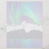 Aurora Borealis - 8,5" x 11" Stationierblech (Rückseite)