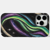Aurora Borealis Abstrakt Phone Case (Rückseite (Horizontal))