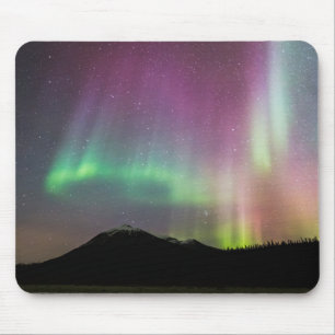 Aurora Borealis Alaska Brooks Range, Alaska Mousepad