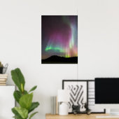 Aurora Borealis | Alaska Brooks Range, Alaska Poster (Heimbüro)