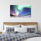 AURORA BOREALIS ALASKA LEINWANDDRUCK (Insitu (Schlafzimmer))