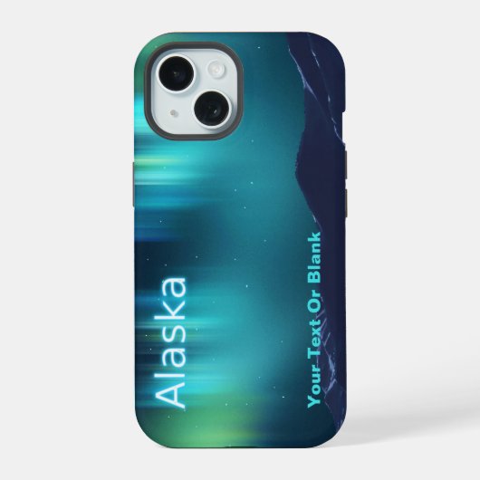 Aurora Borealis - Alaska OtterBox iPhone Case 15 Hülle (Rückseite)