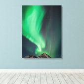 Aurora Borealis | Ankerplatz, Alaska Leinwanddruck (Insitu (Holzboden))