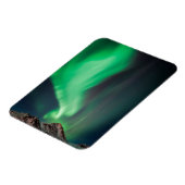 Aurora Borealis | Ankerplatz, Alaska Magnet (Linke Seite)