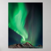 Aurora Borealis | Ankerplatz, Alaska Poster (Vorne)