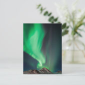 Aurora Borealis | Ankerplatz, Alaska Postkarte (Stehend Vorderseite)