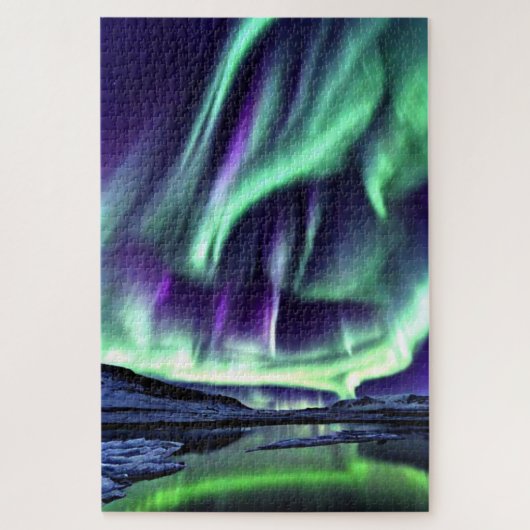 Aurora Borealis Art Puzzle (Vertikal)