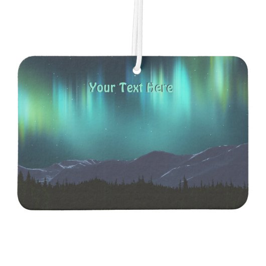 Aurora Borealis Autolufterfrischer (Rückseite)