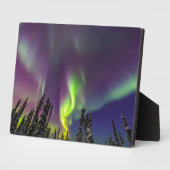 Aurora Borealis | Banken, Alaska Fotoplatte (Seite)