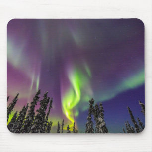 Aurora Borealis Banken, Alaska Mousepad