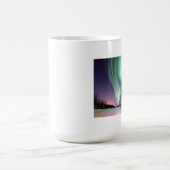 Aurora Borealis - Bear See, Alaska Kaffeetasse (Mittel)